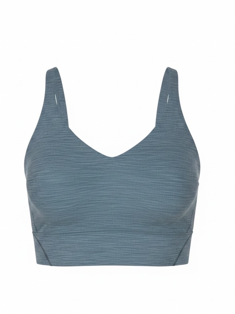 LULULEMON ATHLETICA Sports Tank Bra Heather Tidewater Teal Like New GRN SZ Small
